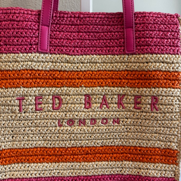 TED BAKER WOVWN TOTE BAG - Picture 2 of 9